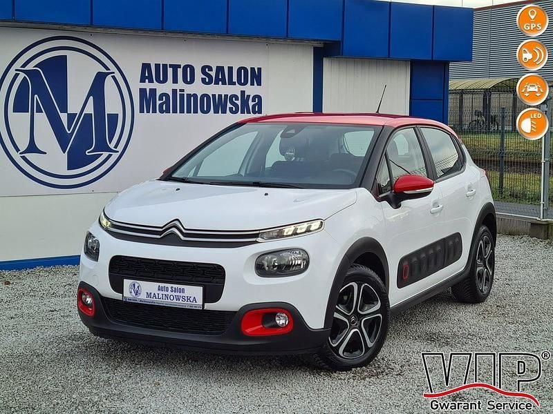 Biały Używany 2020 Citroën C3 Hatchback | 36 900 zł (Uczciwa cena) - Obraz 1/4