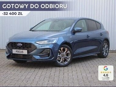 Niebieski Nowe 2025 Ford Focus ST-Line X Hatchback | 112 900 zł (Drogi) - Obraz 1/4