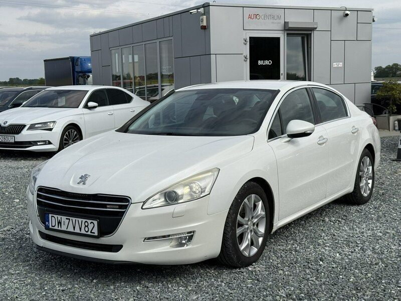 Biały Używany 2012 Peugeot 508 Sedan/Limuzyna | 29 900 zł (Dość drogi) - Obraz 1/4