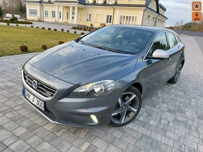Szary Używany 2014 Volvo V40 R-Design Kombi | 40 700 zł (Uczciwa cena) - Obraz 1/4