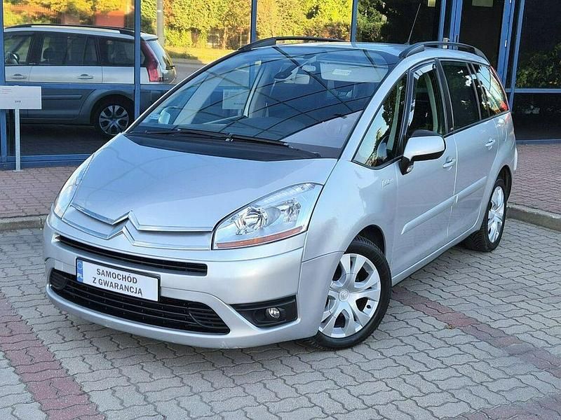 Srebrny Używany 2007 Citroën Grand C4 Picasso Minivan | 14 900 zł - Obraz 1/3