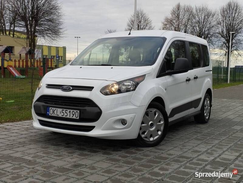 Biały Używany 2017 Ford Transit Minivan | 39 900 zł (Uczciwa cena) - Obraz 1/4