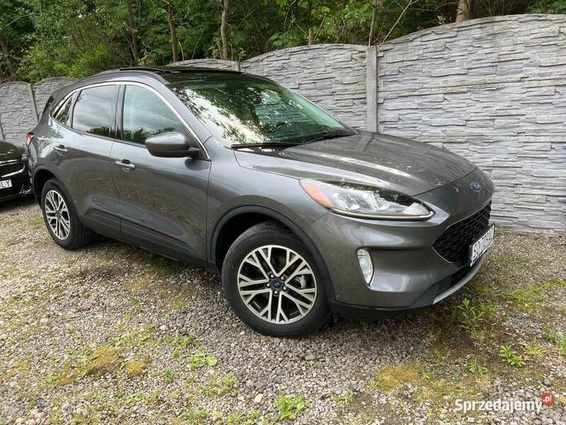 Szary Używany 2021 Ford Escape SUV | 98 900 zł (Drogi) - Obraz 1/4