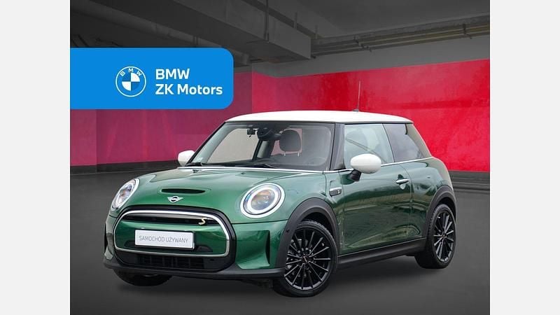 Używany Mini Cooper SE Hatch 75 kW (102 KM) 2021 British racing green iv metalizowany Hatchback