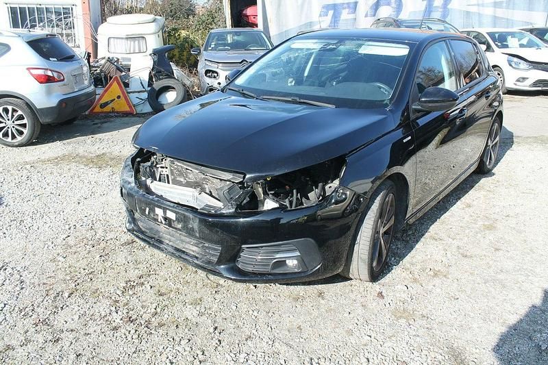 Czarny Używany 2019 Peugeot 308 Hatchback | 23 900 zł - Obraz 1/4