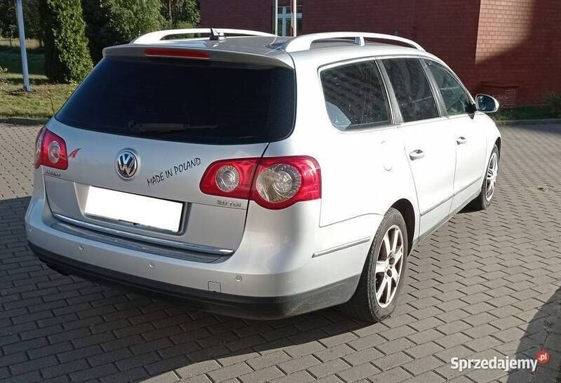 Srebrny Używany 2007 VW Passat Highline Sedan/Limuzyna | 17 900 zł (Uczciwa cena) - Obraz 1/4