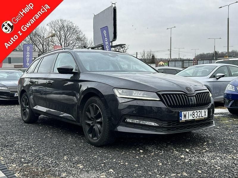 Czarny Używany 2022 Skoda Superb Kombi | 72 900 zł (Super Cena) - Obraz 1/4