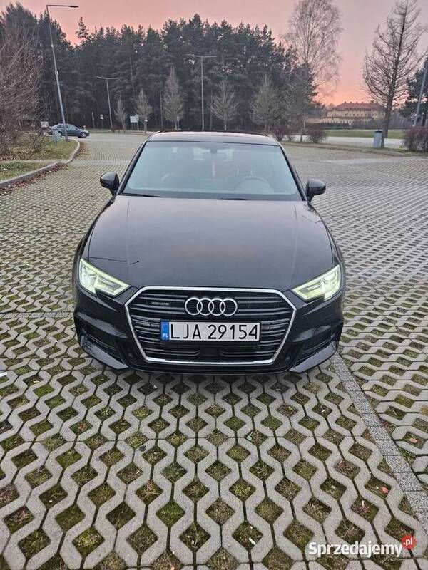 Używany Audi A3 S-Line 2020 Czarny Sedan/Limuzyna
