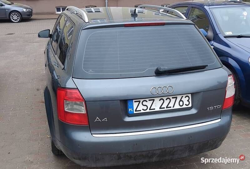Szary Używany 2004 Audi A4 Kombi | 6500 zł (Uczciwa cena) - Obraz 1/1