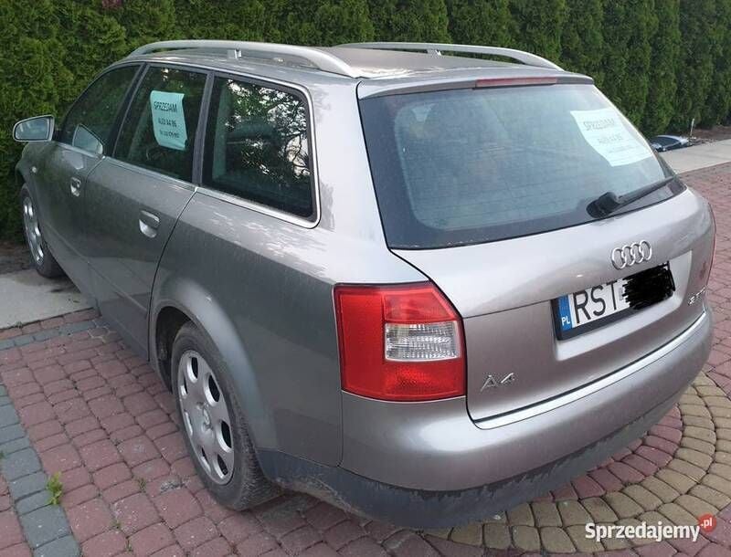 Srebrny Używany 2004 Audi A4 Kombi | 5500 zł (Uczciwa cena) - Obraz 1/4
