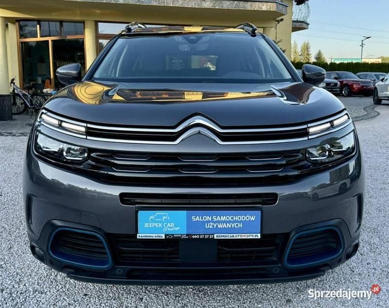 Grafitowy Używany 2021 Citroën C5 Aircross Shine SUV | 84 900 zł - Obraz 1/4