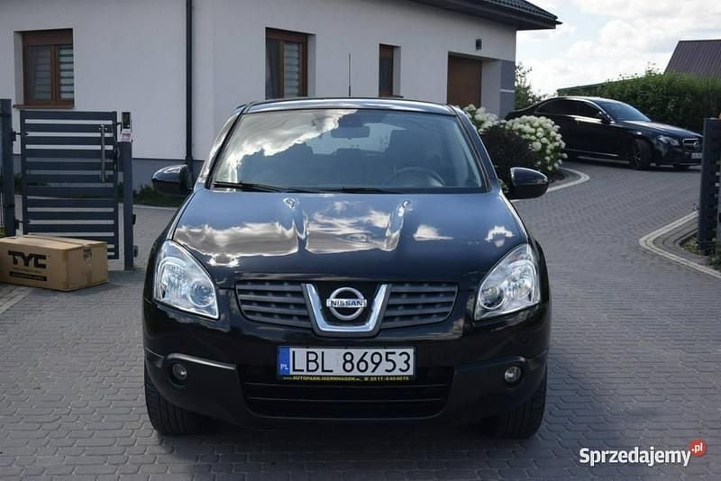 Czarny Używany 2008 Nissan Qashqai SUV | 20 900 zł (Dobra cena) - Obraz 1/4