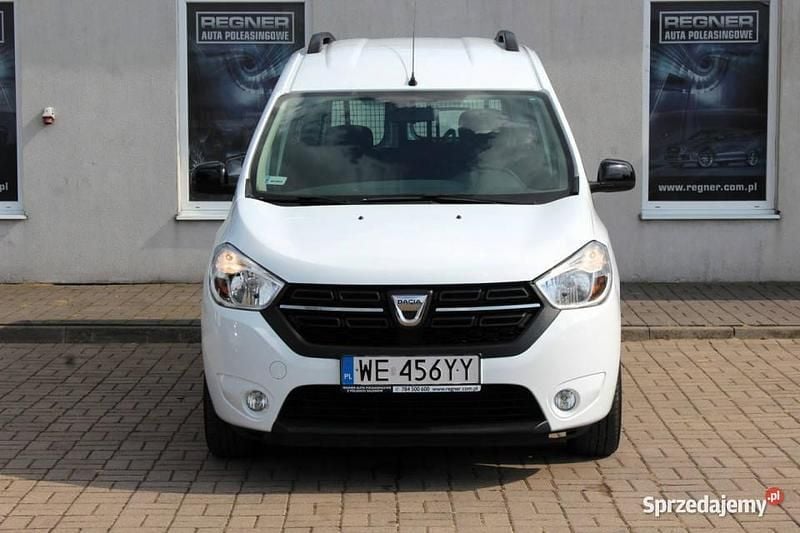 Biały Używany 2020 Dacia Dokker Lauréate Van | 38 900 zł (Dobra cena) - Obraz 1/4