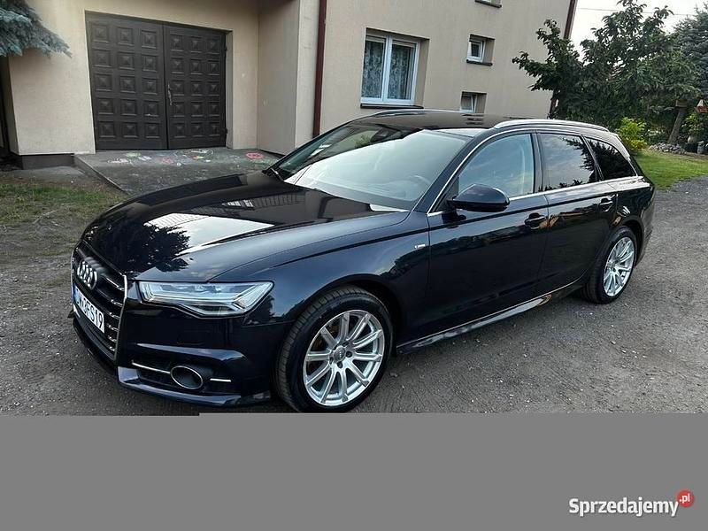 Granatowy Używany 2017 Audi A6 S-Line Kombi | 81 000 zł (Super Cena) - Obraz 1/4
