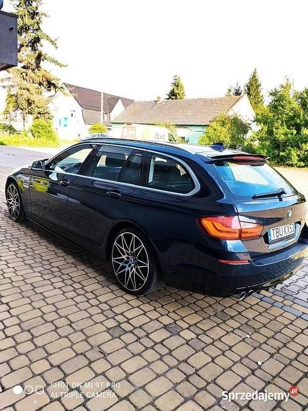 Niebieski Używany 2011 BMW 525 Sport Line Kombi | 37 500 zł (Dobra cena) - Obraz 1/4
