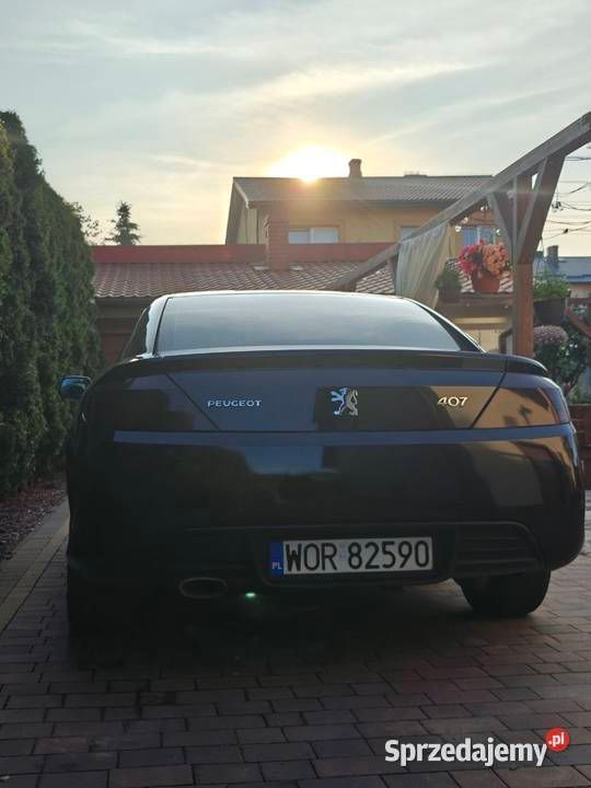 Czarny Używany 2006 Peugeot 407 Coupe Coupe | 12 200 zł - Obraz 1/4