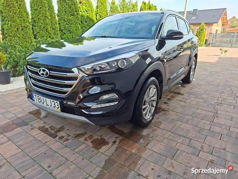 Czarny Używany 2017 Hyundai Tucson SUV | 59 900 zł (Dobra cena) - Obraz 1/4