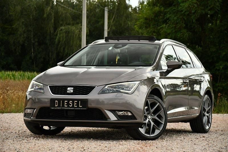 Używany Seat Leon 110 KM (80 kW) 2016 Szary (metalik, perła) Kombi