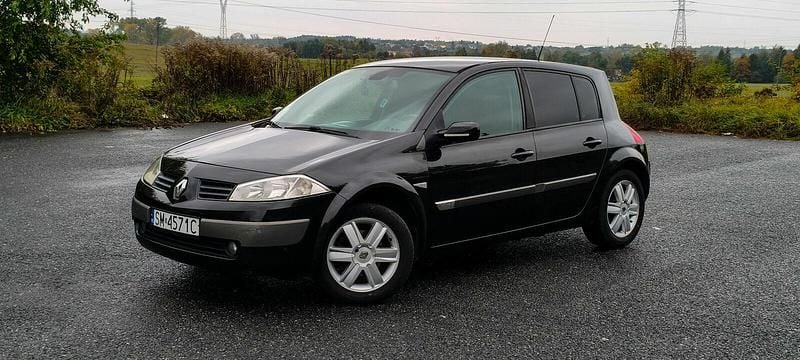Czarny Używany 2004 Renault Mégane II Hatchback | 7600 zł - Obraz 1/4