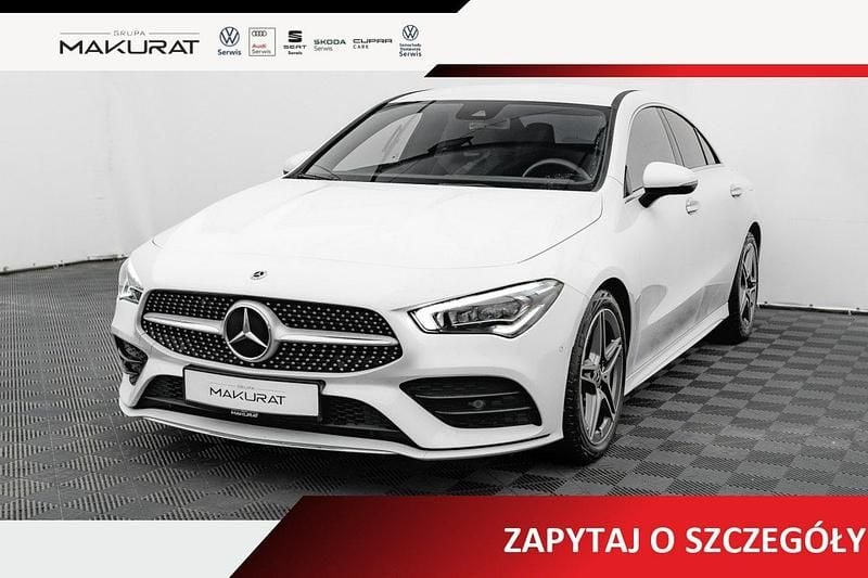 Biały Używany 2023 Mercedes CLA200 AMG line Sedan/Limuzyna | 166 850 zł - Obraz 1/4