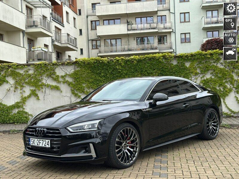 Czarny Używany 2018 Audi S5 S-Line Coupe | 129 000 zł - Obraz 1/4