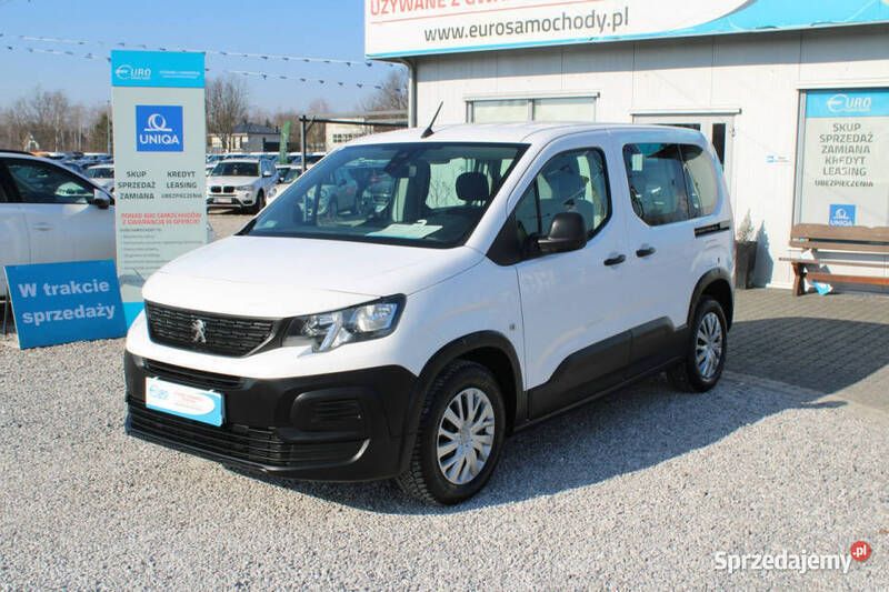 Biały Używany 2019 Peugeot Rifter Minivan | 49 900 zł (Uczciwa cena) - Obraz 1/4