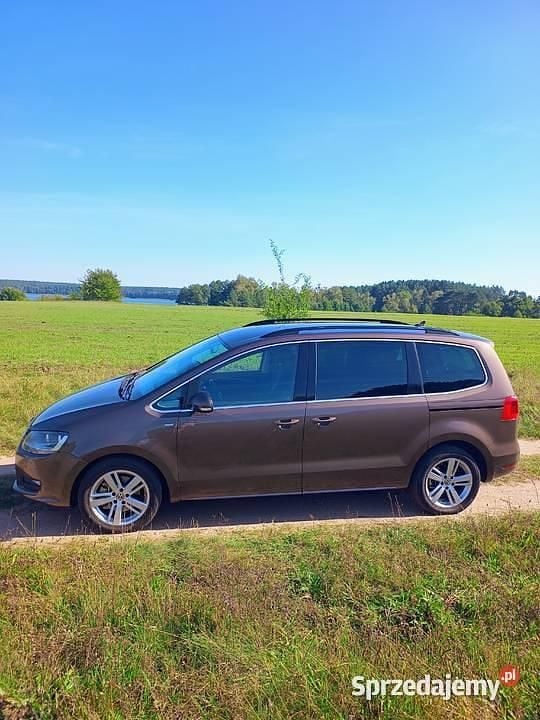 Brązowy Używany 2013 VW Sharan Match Minivan | 42 000 zł (Uczciwa cena) - Obraz 1/4
