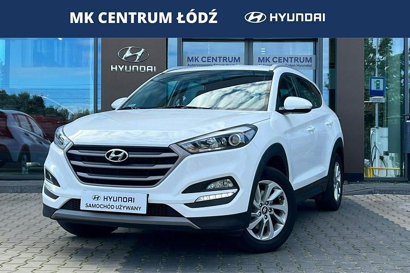 Biały Używany 2017 Hyundai Tucson Comfort SUV | 62 900 zł (Dobra cena) - Obraz 1/4