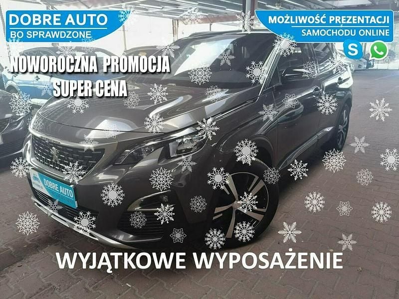 Szary (metalik) Używany 2018 Peugeot 3008 SUV | 78 800 zł - Obraz 1/3