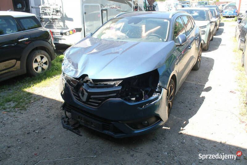 Niebieski Używany 2018 Renault Mégane IV Kombi | 19 900 zł - Obraz 1/4