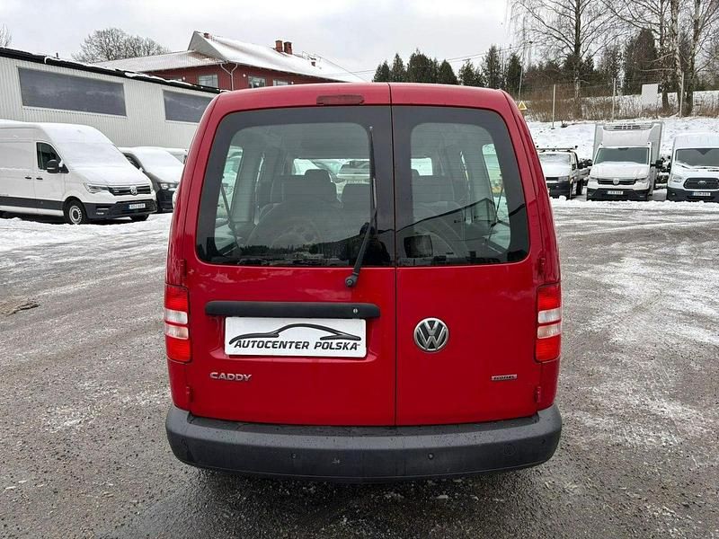 Używany VW Caddy 109 KM (80 kW) 2014 Czerwony Minivan