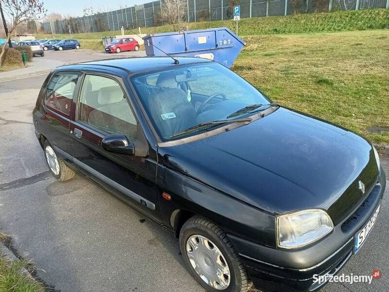 Czarny Używany 1998 Renault Clio II | 4800 zł (Drogi) - Obraz 1/4