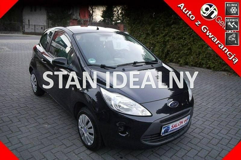 Czarny Używany 2016 Ford Ka Hatchback | 18 800 zł (Dobra cena) - Obraz 1/4