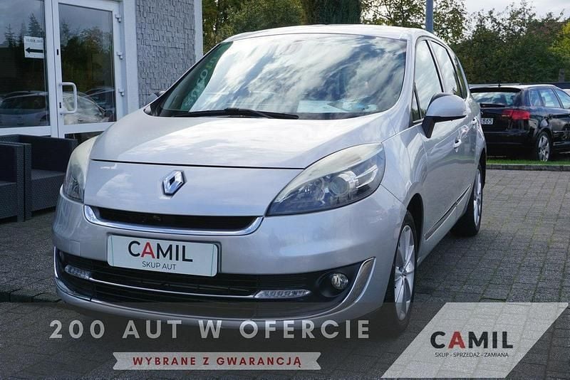 Srebrny (metalik) Używany 2012 Renault Scénic III Minivan | 14 400 zł (Uczciwa cena) - Obraz 1/3