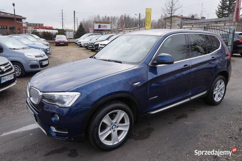 Granatowy Używany 2017 BMW X3 SUV | 78 500 zł (Dobra cena) - Obraz 1/4