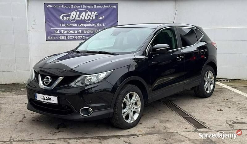 Czarny Używany 2014 Nissan Qashqai SUV | 45 890 zł (Uczciwa cena) - Obraz 1/4