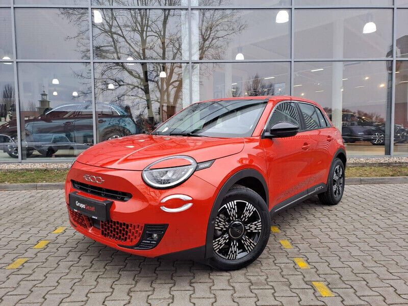 Lakier metalizowany pomarańczowy sun Nowe 2024 Fiat 600 Hatchback | 98 180 zł (Uczciwa cena) - Obraz 1/4