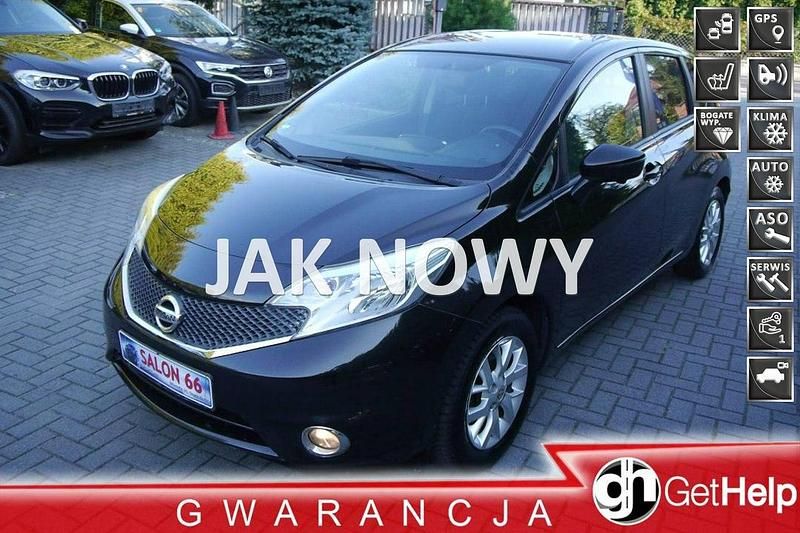 Czarny (metalik) Używany 2014 Nissan Note Minivan | 23 500 zł (Uczciwa cena) - Obraz 1/4