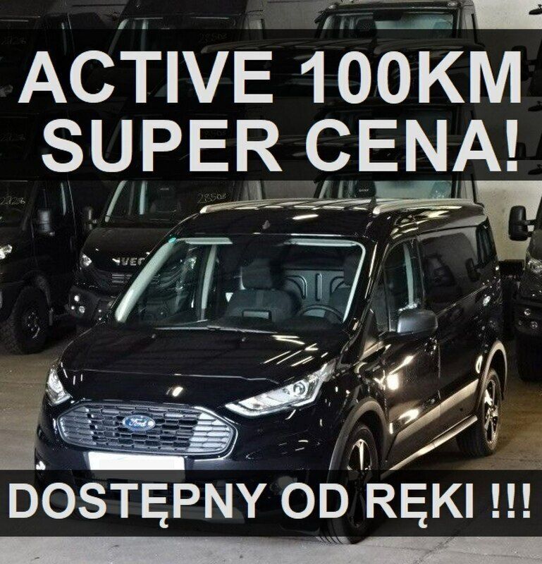 Czarny Używany 2023 Ford Transit Trend Kombi | 117 465 zł - Obraz 1/4
