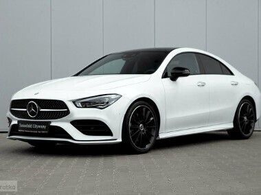Biały Używany 2022 Mercedes A220 AMG line Sedan/Limuzyna | 194 900 zł - Obraz 1/4
