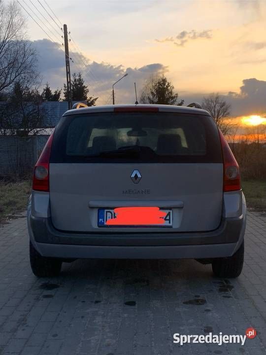 Używany Renault Mégane II 113 KM (83 kW) 2004 Beżowy Sedan/Limuzyna