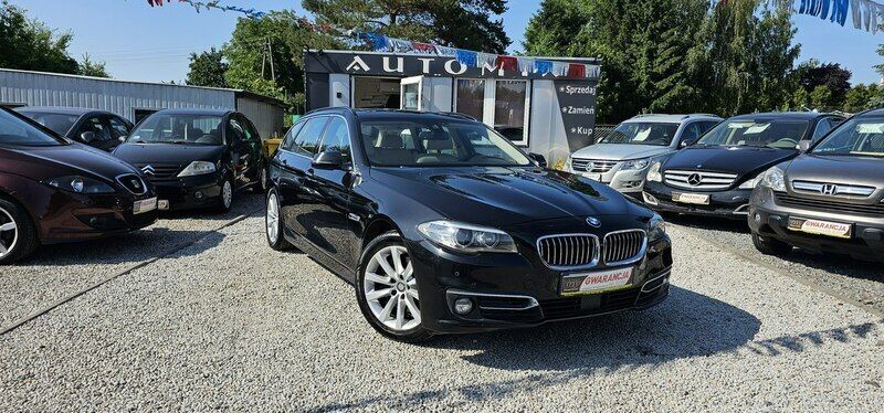 Używany BMW 525 Luxury Line 218 KM (160 kW) 2014 Czarny Kombi