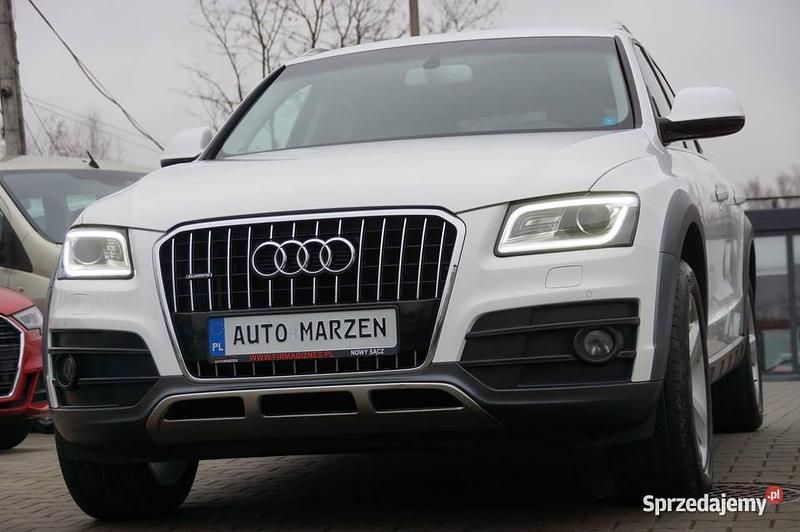 Biały Używany 2015 Audi Q5 SUV | 72 700 zł (Dobra cena) - Obraz 1/4