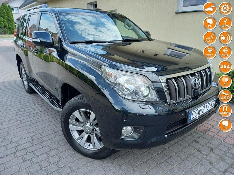 Niebieski ciemny Używany 2012 Toyota Land Cruiser SUV | 149 000 zł - Obraz 1/4