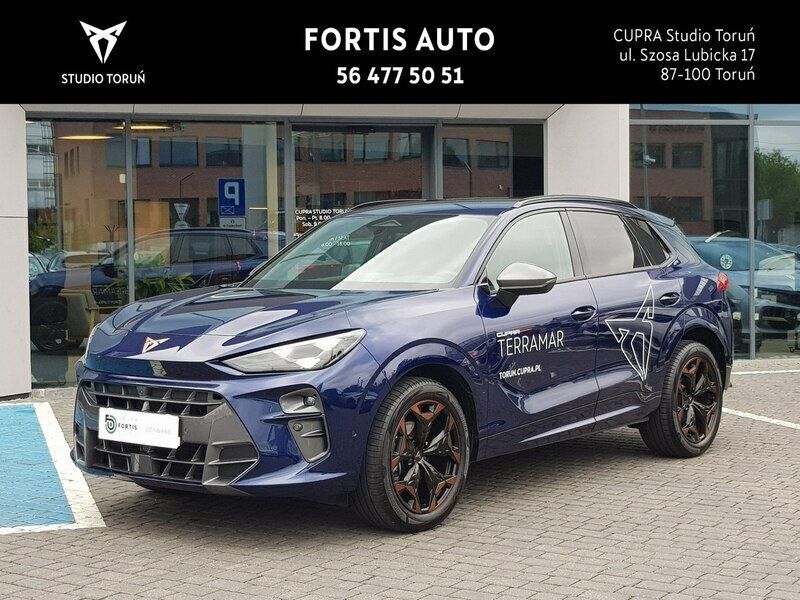 Niebieski ciemny Używany 2024 Cupra Terramar SUV | 159 900 zł (Dobra cena) - Obraz 1/4