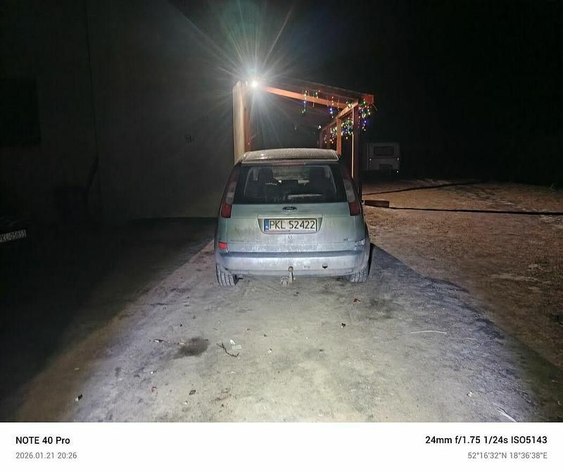 Szary Używany 2003 Ford C-MAX Minivan | 3500 zł - Obraz 1/4