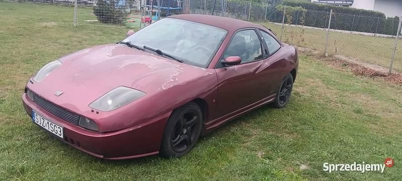 Używany Fiat Coupé 1998 Bordowy Coupe