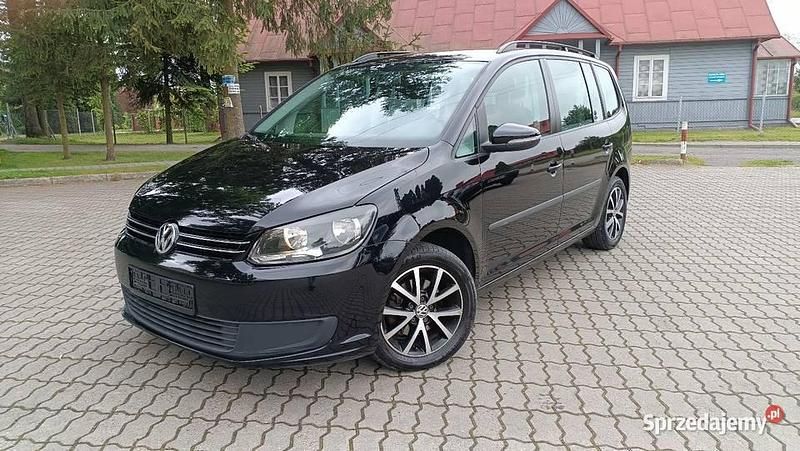 Czarny Używany 2011 VW Touran Minivan | 23 900 zł (Uczciwa cena) - Obraz 1/4