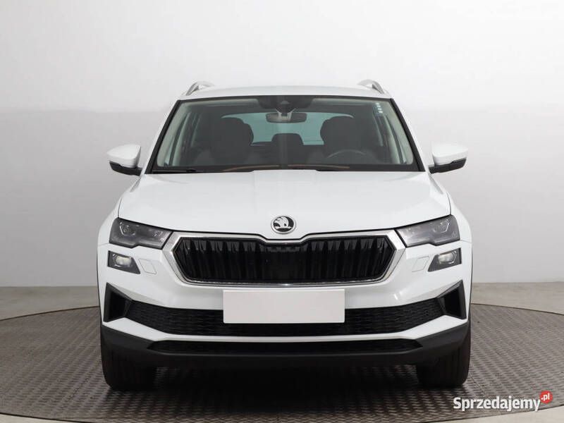 Biały Używany 2022 Skoda Karoq SUV | 98 499 zł (Dobra cena) - Obraz 1/4