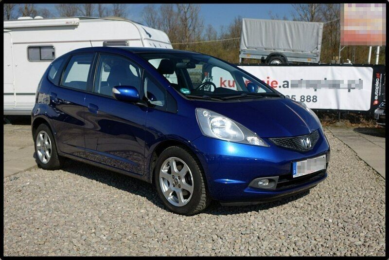 Niebieski ciemny (metalik) Używany 2009 Honda Jazz Hatchback | 19 900 zł (Dość drogi) - Obraz 1/4